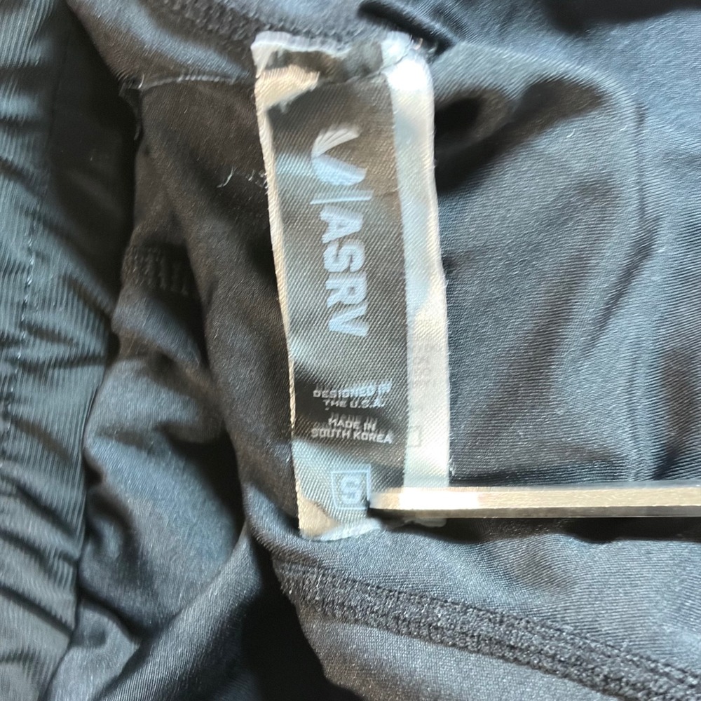 ASRV Tetra-Lite 2-in-1 Training Shorts Black DSG-0467 Mens Small Gym Athletic - Picture 12 of 12